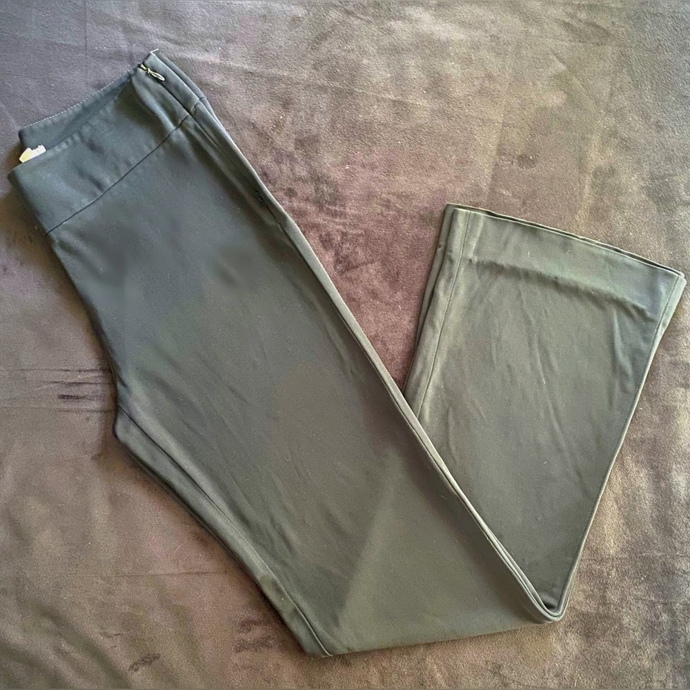 Zara - Sheer Black Straight Leg Pants